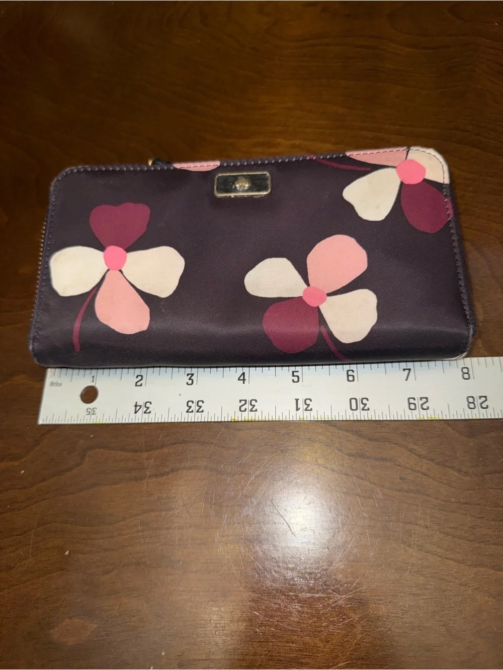 Kate Spade Floral Zip-Around Wallet